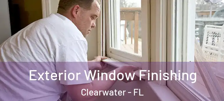  Exterior Window Finishing Clearwater - FL