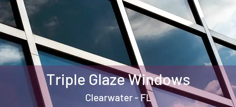 Triple Glaze Windows Clearwater - FL