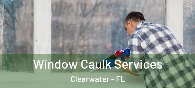Window Caulk Services Clearwater - FL